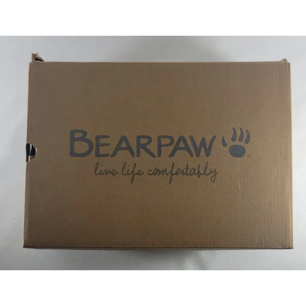 Bearpaw Shorty Women's Winter Boots In Demi Hickory Size 11 Medium Shearling